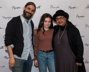 Lucas Papaelias, Ella Kennedy Davis & Lynda Gravatt Photo