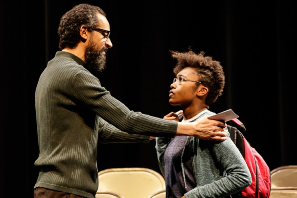 Jesse Glenn and Alexis Crochran at First Look At Flint Youth Theatre's AKEELAH AND THE BEE