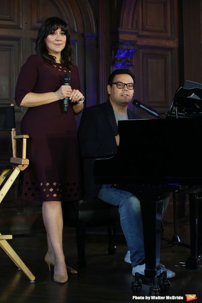 Kristen Anderson-Lopez and Robert Lopez  Photo