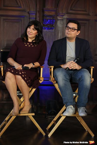Kristen Anderson-Lopez and Robert Lopez  Photo