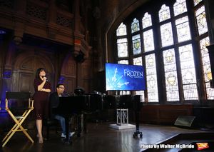 Kristen Anderson-Lopez and Robert Lopez  Photo