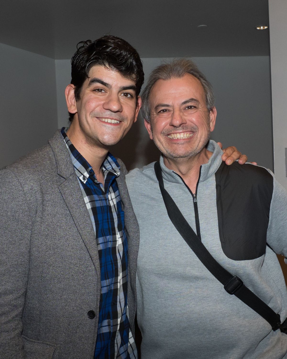 David Lamoureux and Coe Lamoureux at 