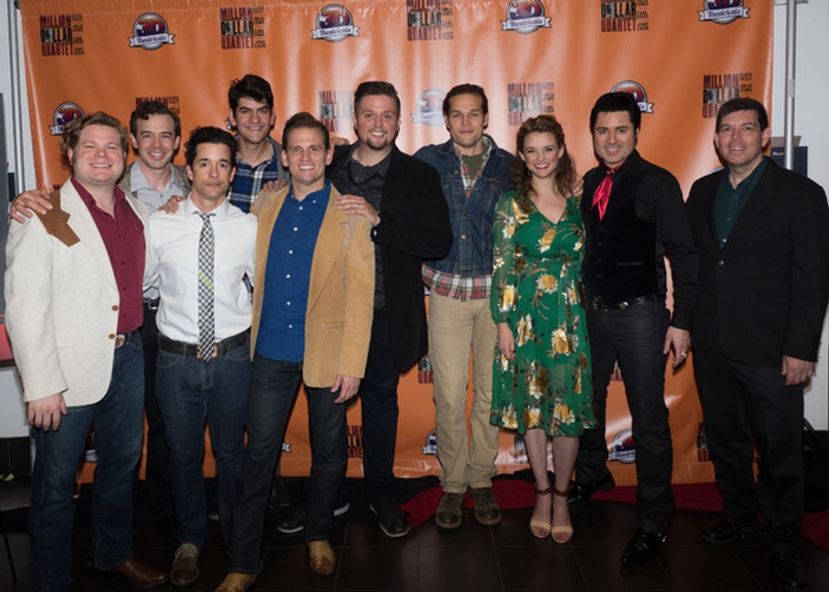 John Countryman, Zachary Ford, Omar D. Brancato, David Lamoureux, Michael Monroe Goodman, T.J. Dawson, David Elkins, Adrienne Visnic, Cole, and David Lober at 