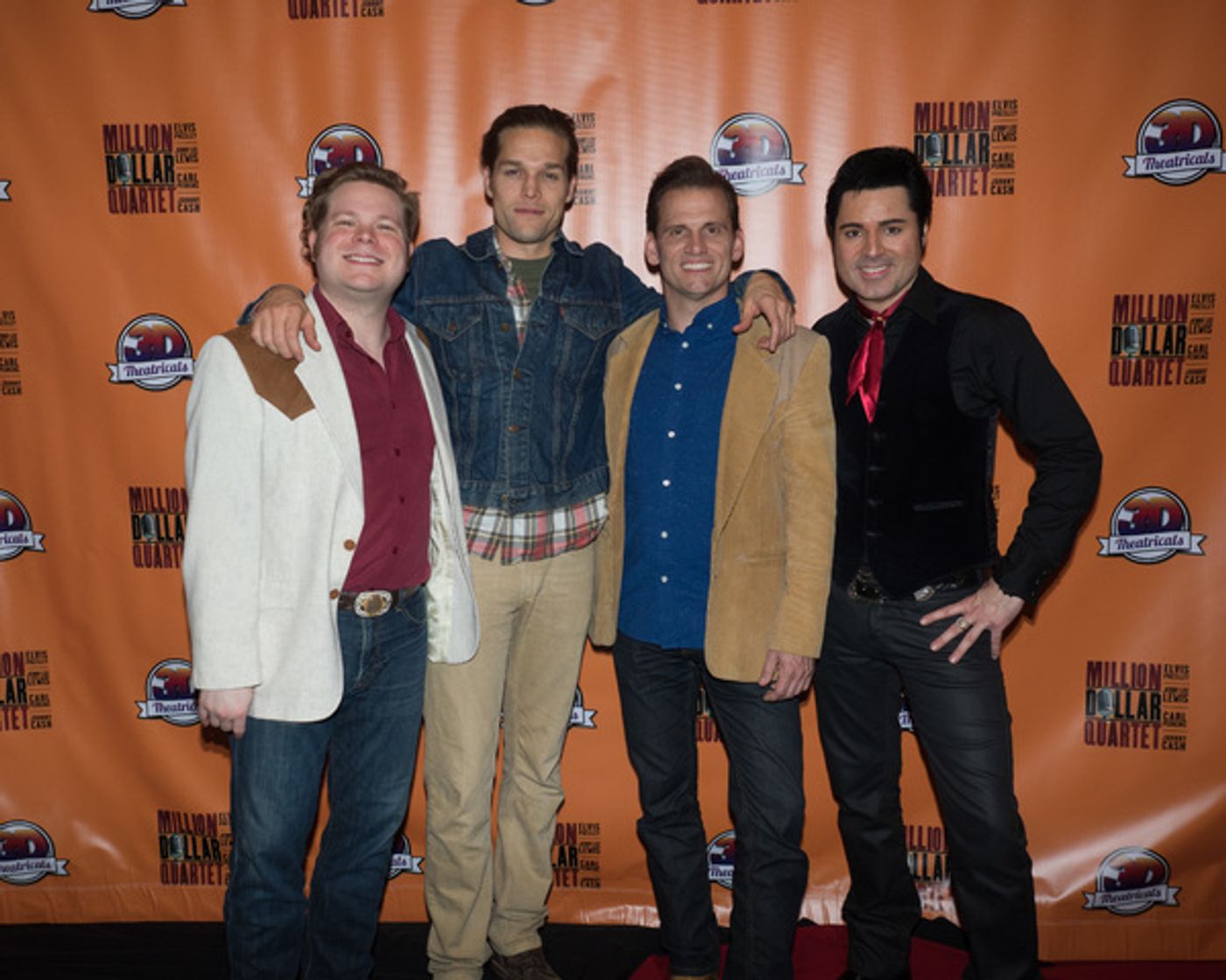 Photo Coverage: Curtain Call And Press Night Celebration Of 3D Theatricals' MILLION DOLLAR QUARTET  Image