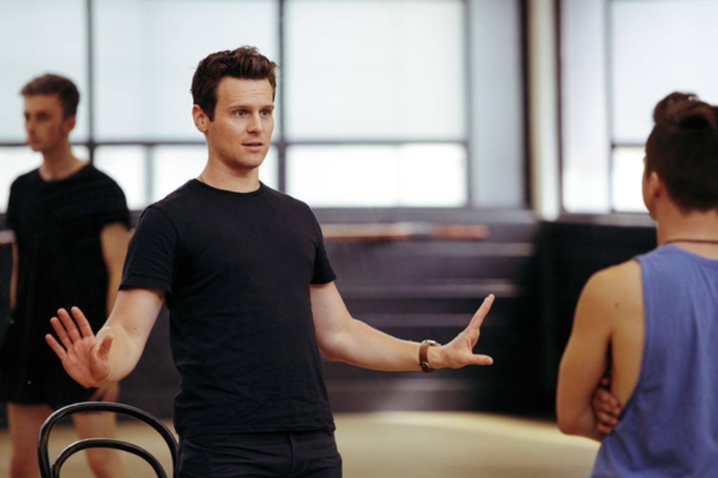 Photo Flash: Jonathan Groff, Andrea Burns and Julia Murney Teach at Christchurch International Musical Theatre Summer School  Image
