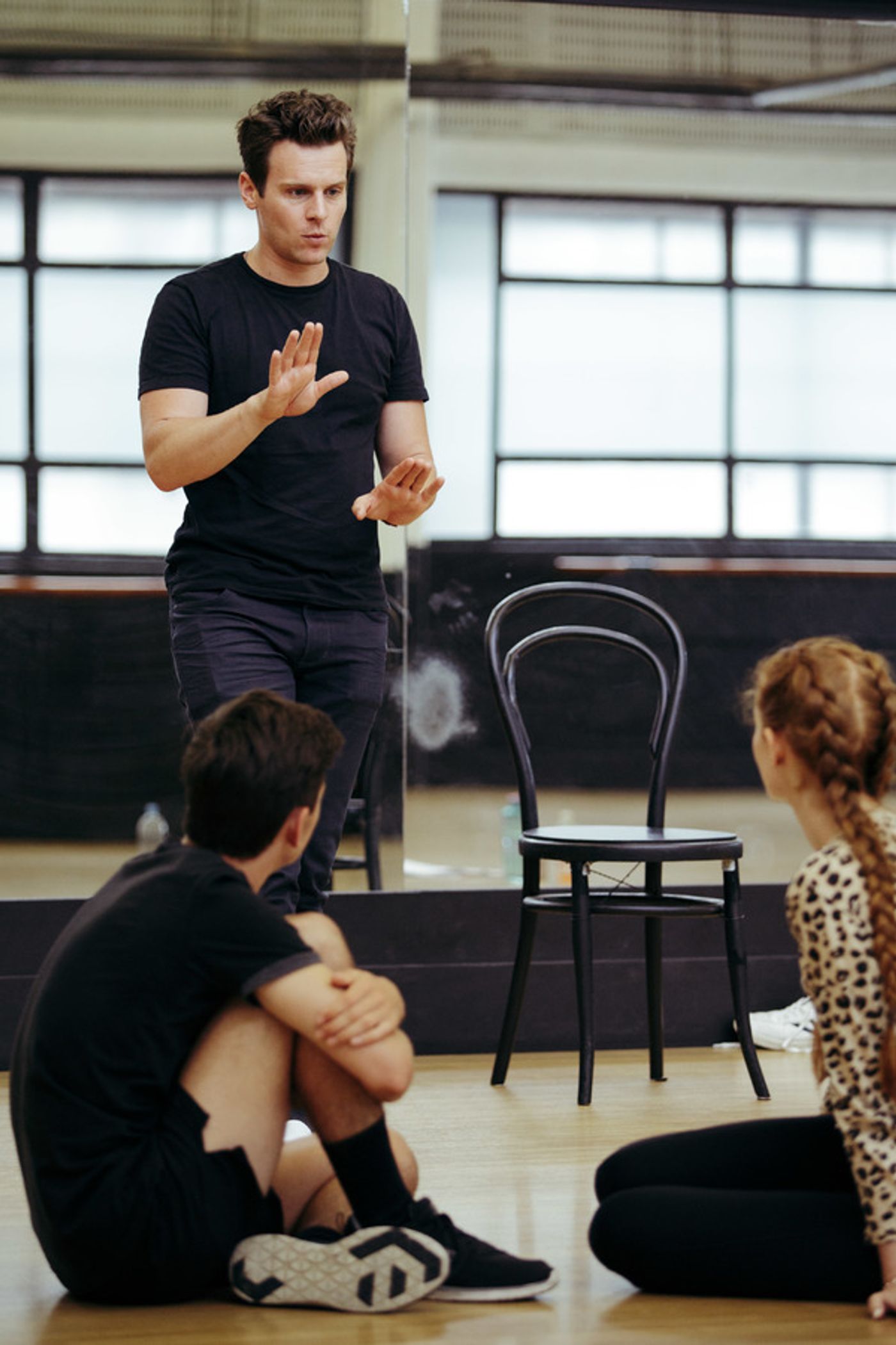 Photo Flash: Jonathan Groff, Andrea Burns and Julia Murney Teach at Christchurch International Musical Theatre Summer School  Image