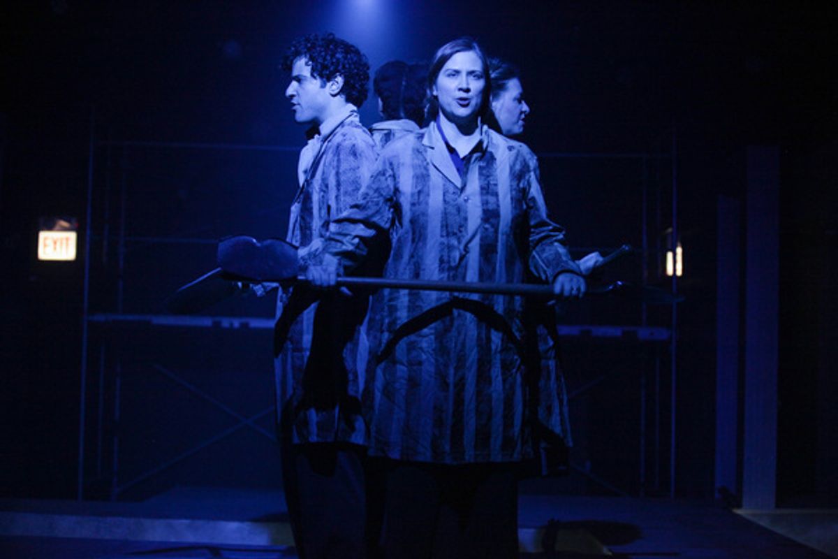 Niko Kourtis, Elizabeth Dowling and Alexis Randolph at 