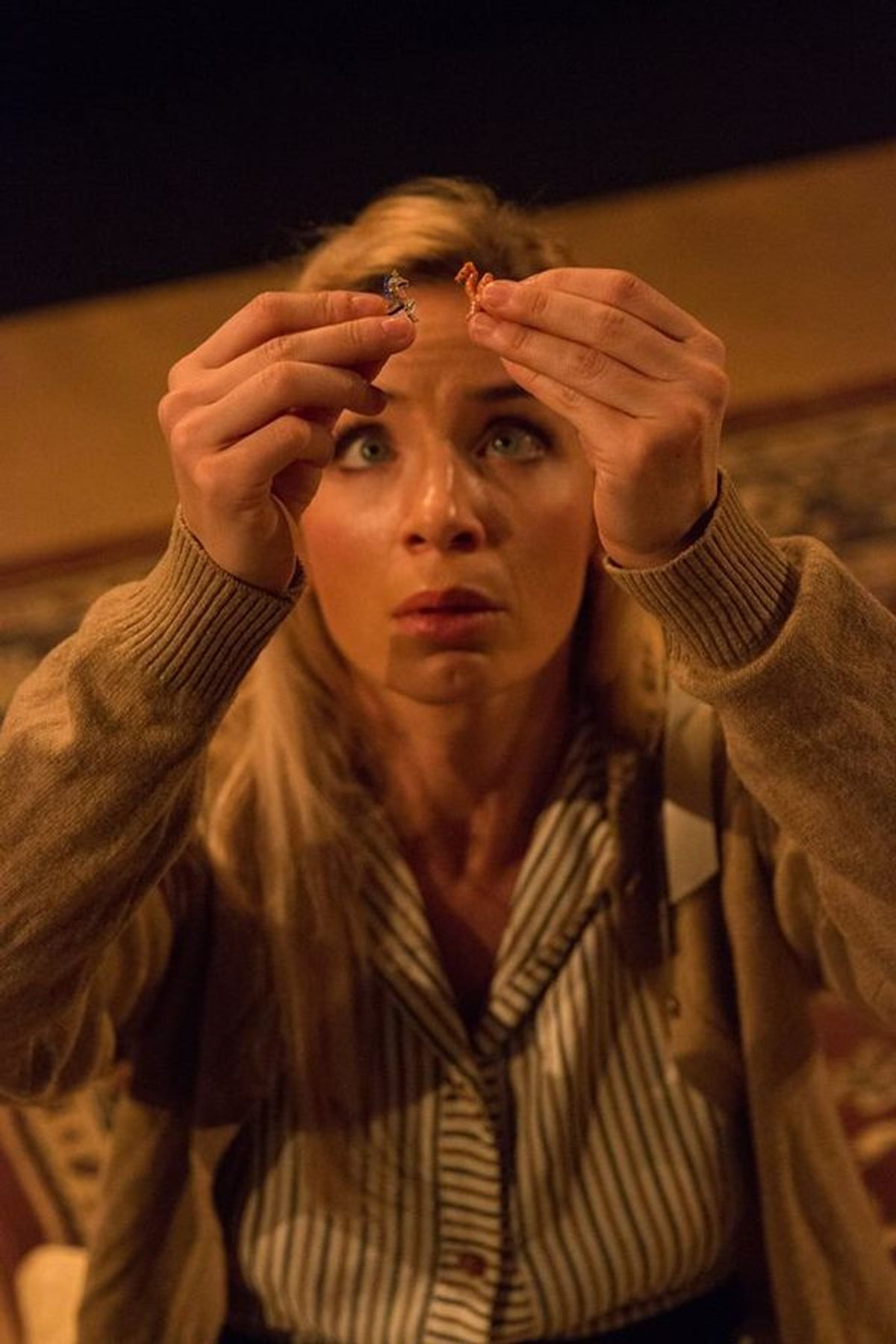 JESSICA WEAVER (Laura) from the Lakewood Playhouse Production of Tennessee Williams' 'THE GLASS MENAGERIE'
 at 