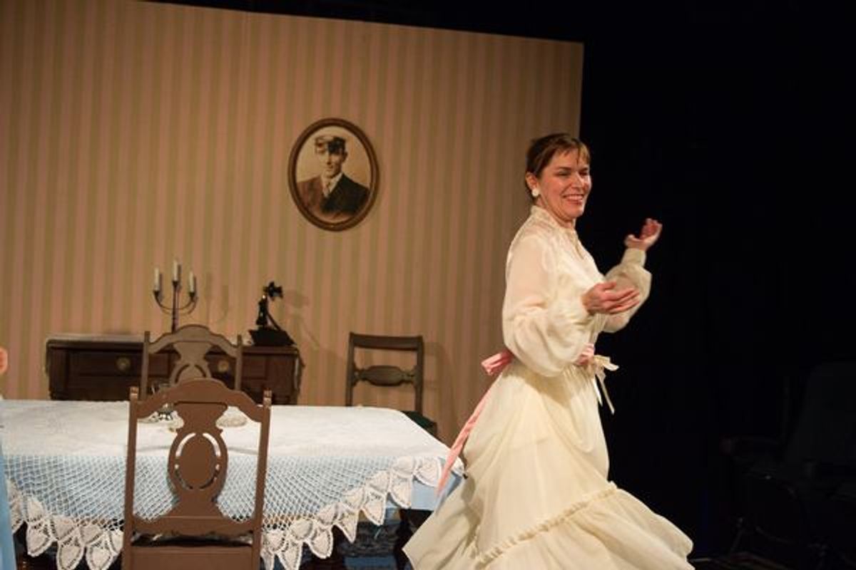 DAYNA CHILDS (Amanda) from the Lakewood Playhouse Production of Tennessee Williams' 'THE GLASS MENAGERIE'
 at 