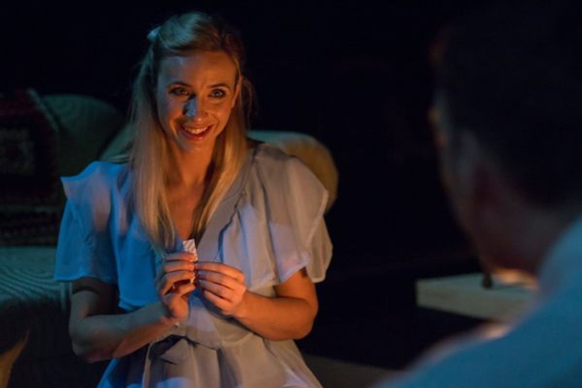 JESSICA WEAVER (Laura) from the Lakewood Playhouse Production of Tennessee Williams' 'THE GLASS MENAGERIE'
 at 