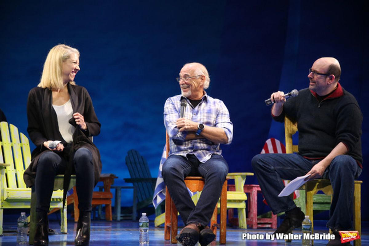 Kelly Devine, Jimmy Buffett and Christopher Ashley at 