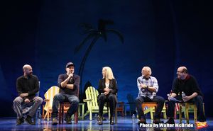 Greg Garcia, Mike O'Malley, Kelly Devine, Jimmy Buffett and Christopher Ashley @ BroadwayWorld Greg Garcia, Mike O'Malley, Kelly Devine, Jimmy Buffett and Christopher Ashley Photo
