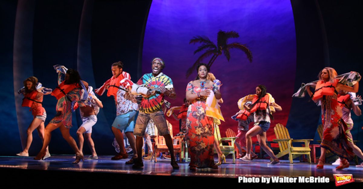 Andre Ward and Rema Ward with cast  at 