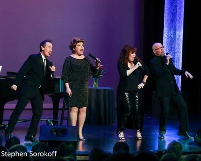 Jason Graae, Klea Blackhurst, Debbie Gravitte, Scott Coulter Photo