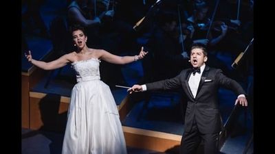 Alexandra Silber, Tony Yazbeck Photo
