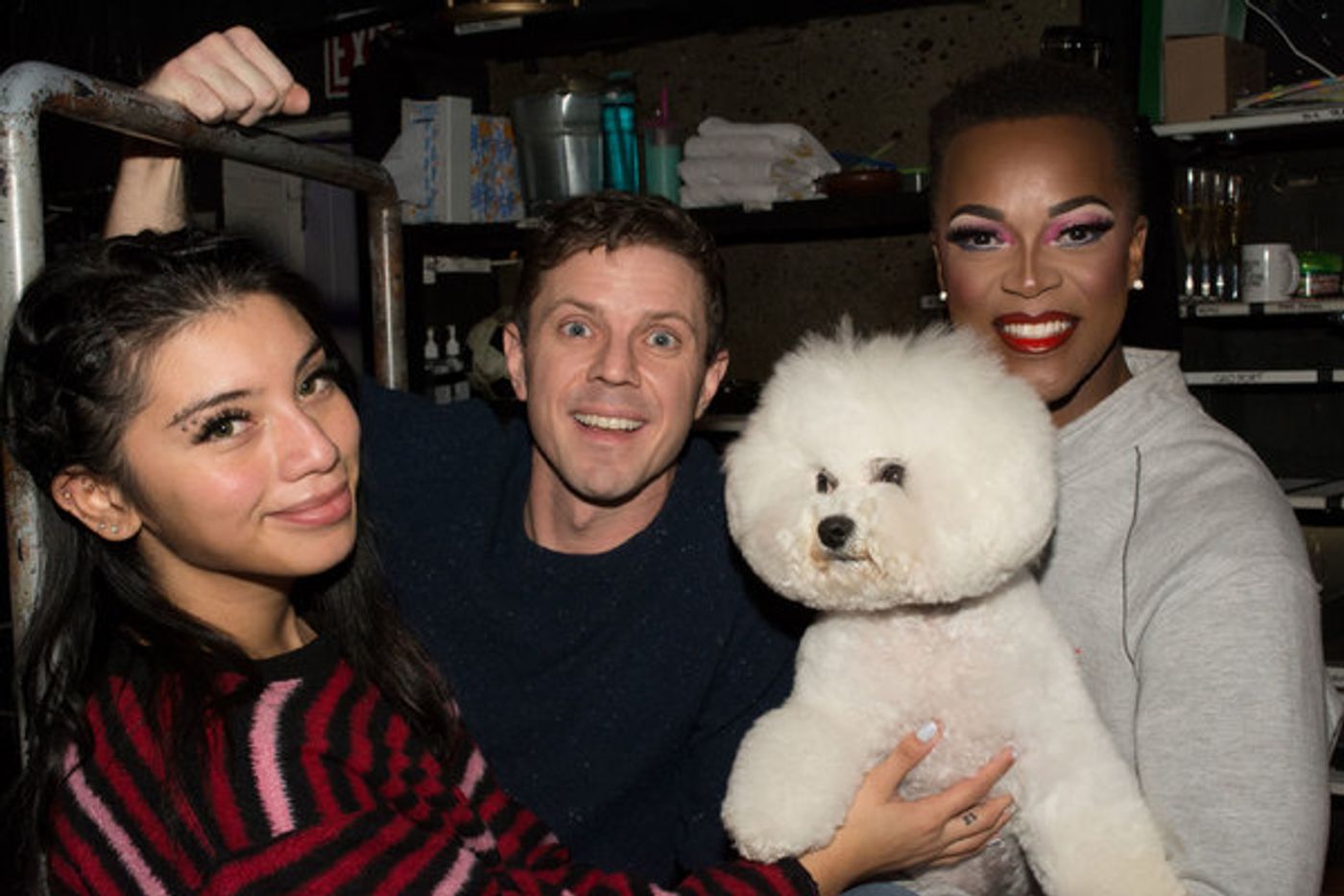 Photo Flash: KINKY BOOTS Welcomes Flynn the Bichon Frise to Broadway  Image