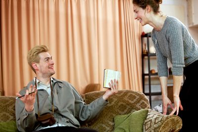 Sam Frenchum (Bruce Lovell) and Helen Bradbury (Cecily Harrington) Photo