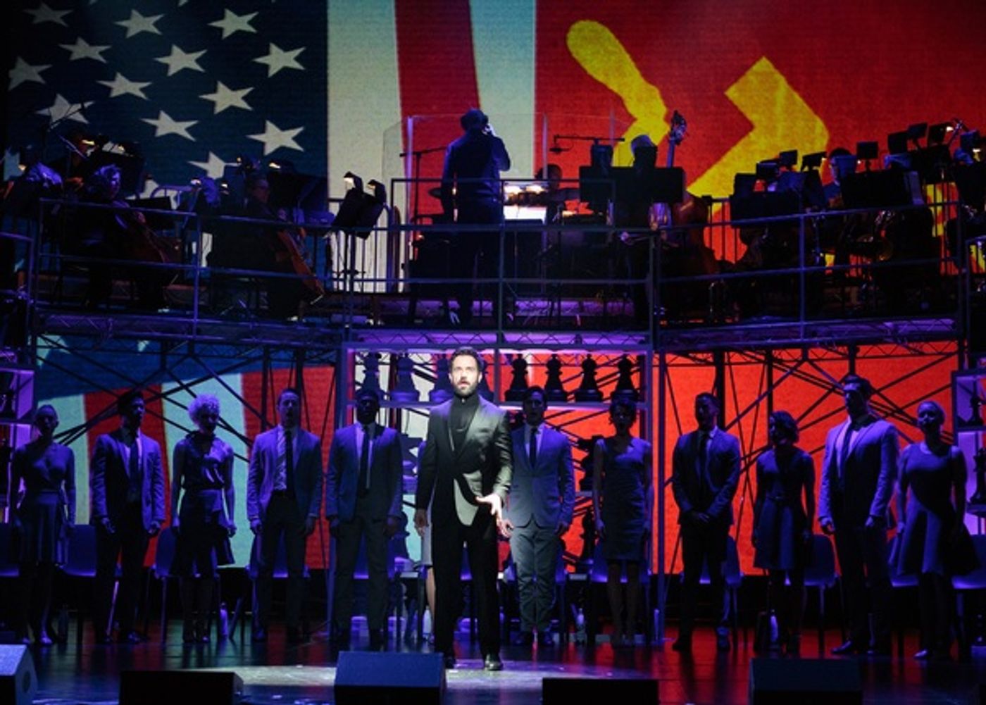 Photo Flash: Checkmate! Raul Esparza, Ramin Karimloo, Ruthie Ann Miles, and Karen Olivo Bring the Anthems of CHESS to Life at the Kennedy Center  Image