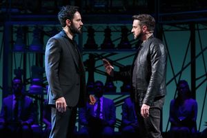 Ramin Karimloo and Raul Esparza Photo