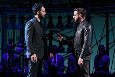 Ramin Karimloo and Raul Esparza Photo