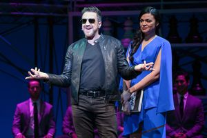 Raul Esparza and Karen Olivo Photo