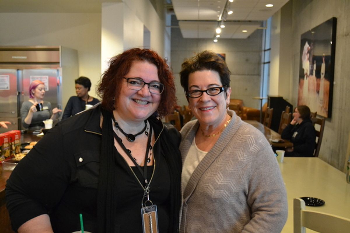 Director Jessica Kubzansky and Artistic Director Molly Smith at 