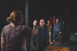 Nora Hunt, Arif Yampolsky, Norma Chacon, Murphy Mayer. Photo by Tori Howard. Photo