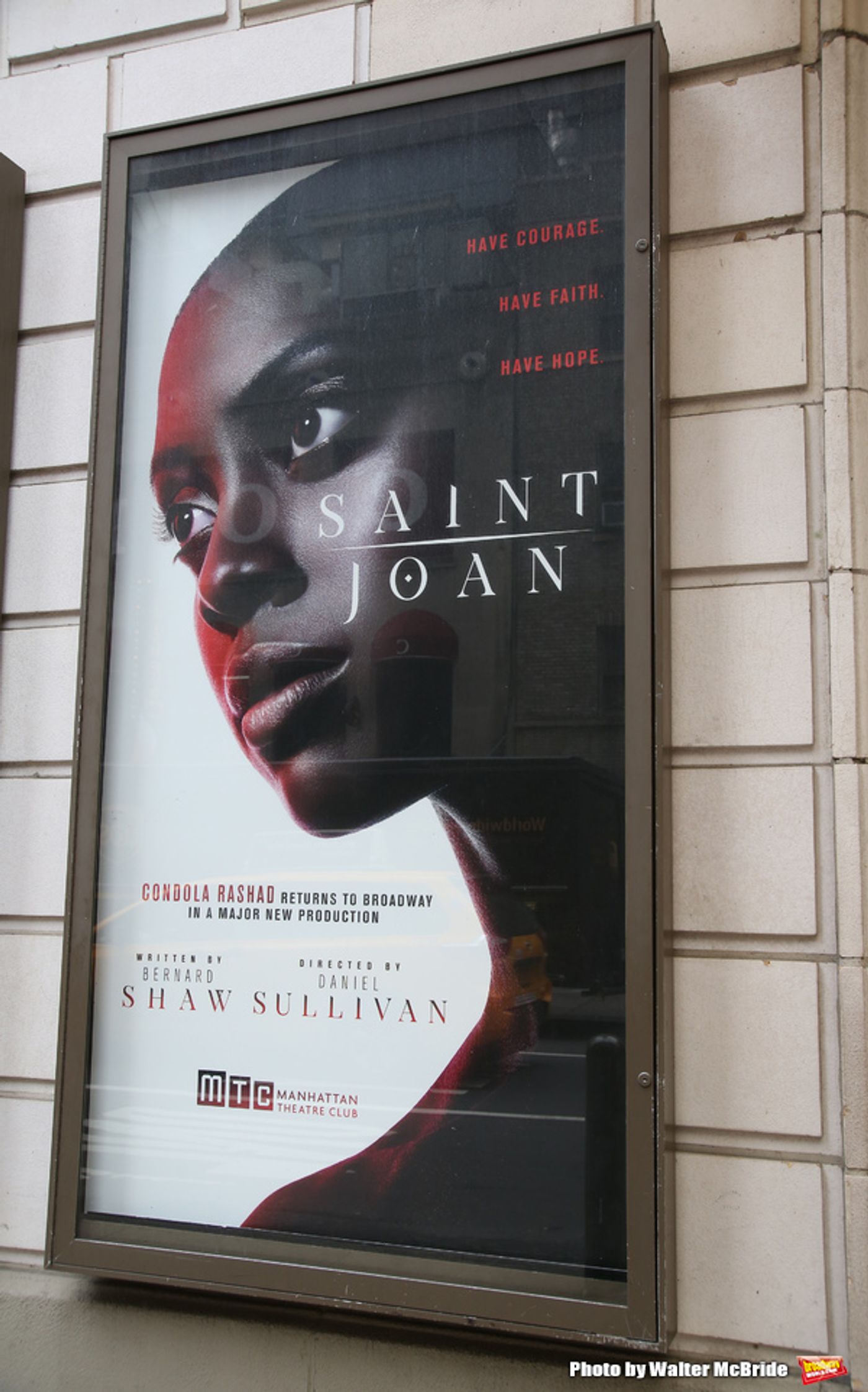 Up on the Marquee: SAINT JOAN starring Condola Rashad Up on the Marquee: SAINT JOAN starring Condola Rashad Image