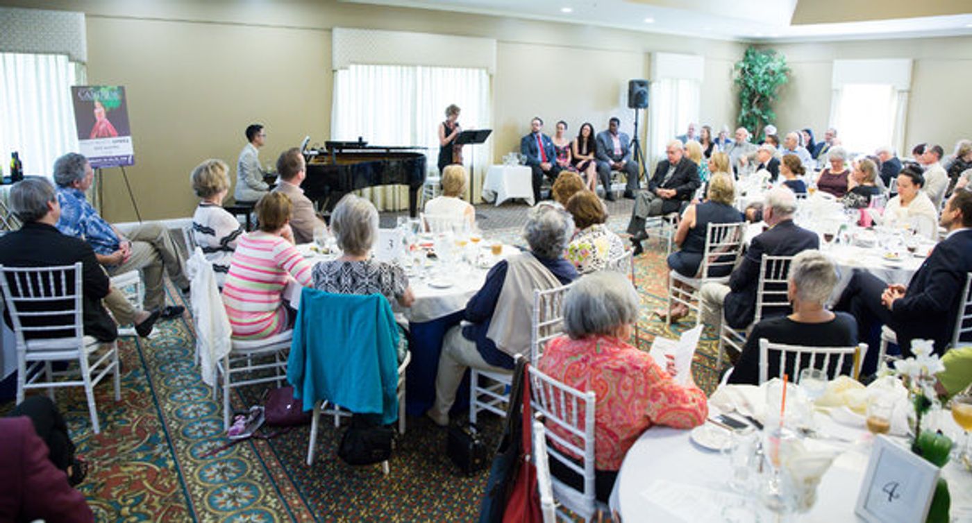 Photo Flash: Palm Beach Opera Presents Leonard Bernstein's Daughter Nina Bernstein Simmons at Candide Lunch & Learn  Image