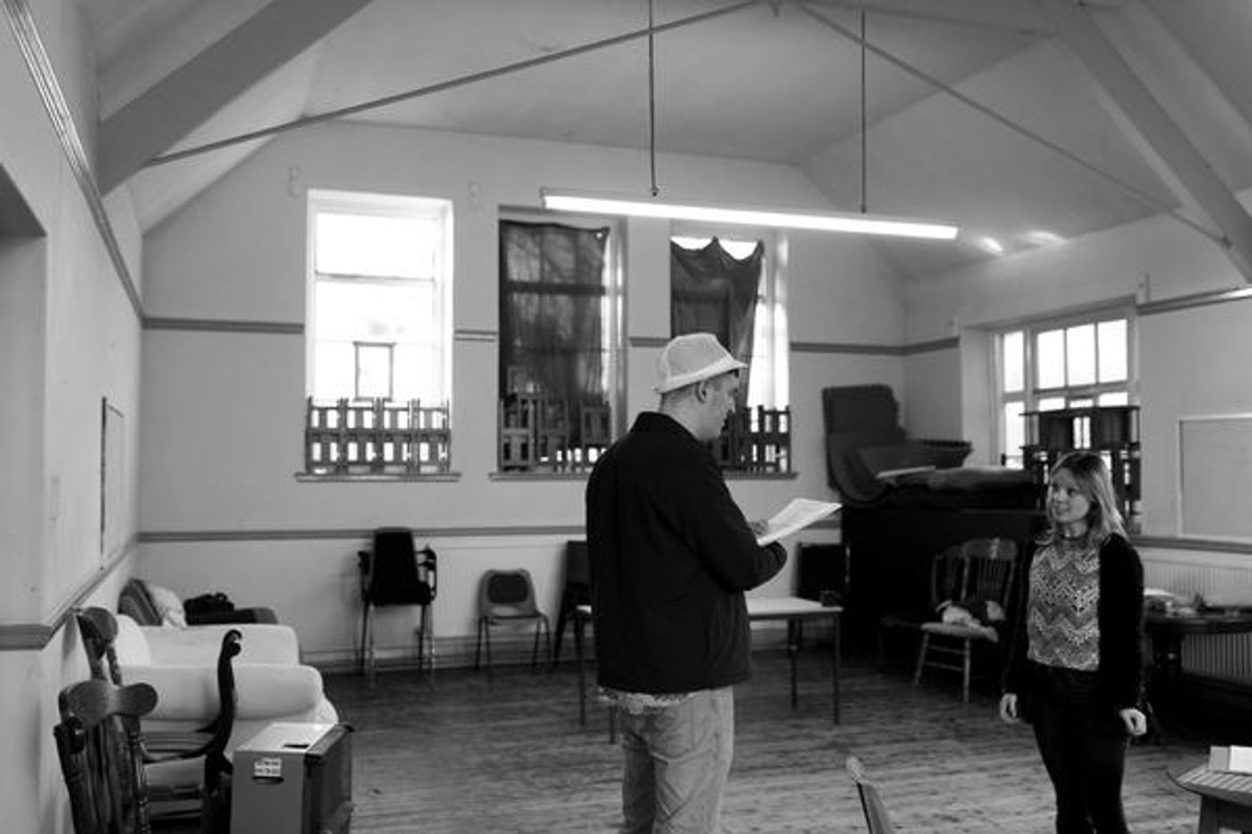 Photo Flash: Inside Rehearsals for CHIP SHOP CHIPS National Tour  Image