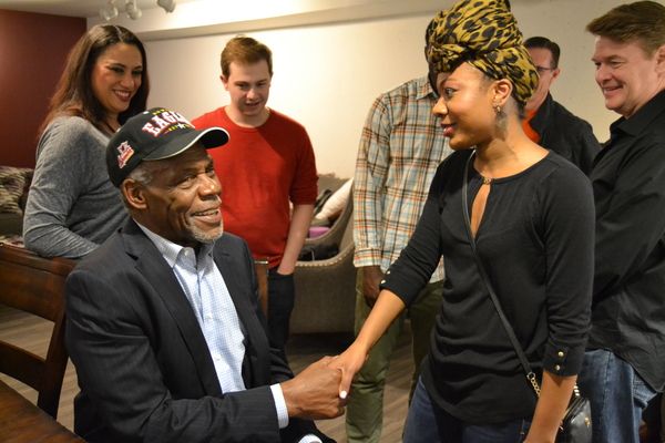 Actor and Political Activist Danny Glover and cast members Photo
