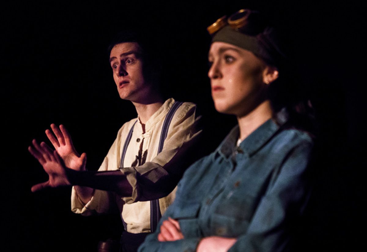 Tom Stuchfield & Julia Kass (Mathilde) at 