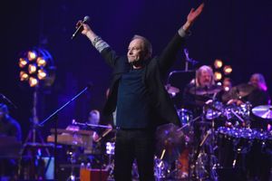 Nick Van Eede (frontman of the Cutting Crew) performs with the ManDoki Soulmates at t Photo