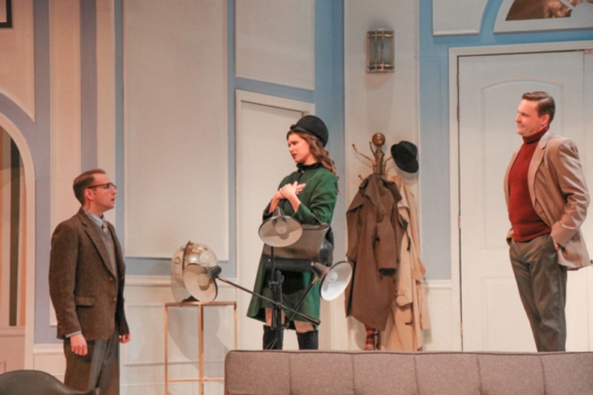 Boeing Boeing - Matt Gall, Sarah Kmiecik, and Rian Jairell at 