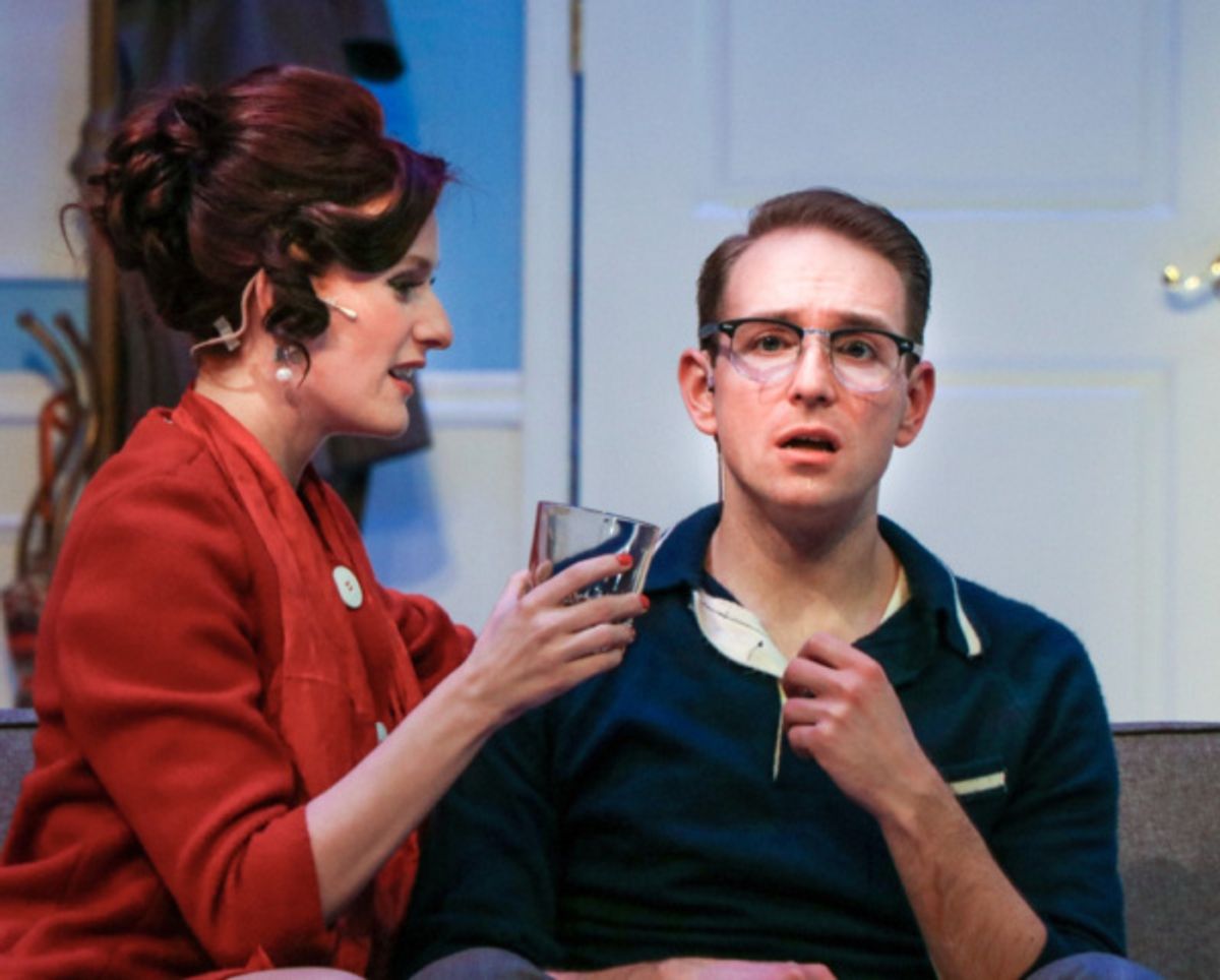 Boeing Boeing - Maeghan Looney and Matt Gall at 