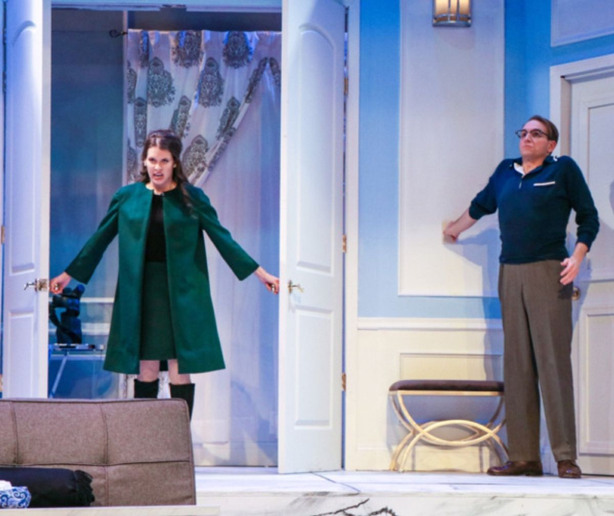 Boeing Boeing - Sarah Kmiecik and Matt Gall at 