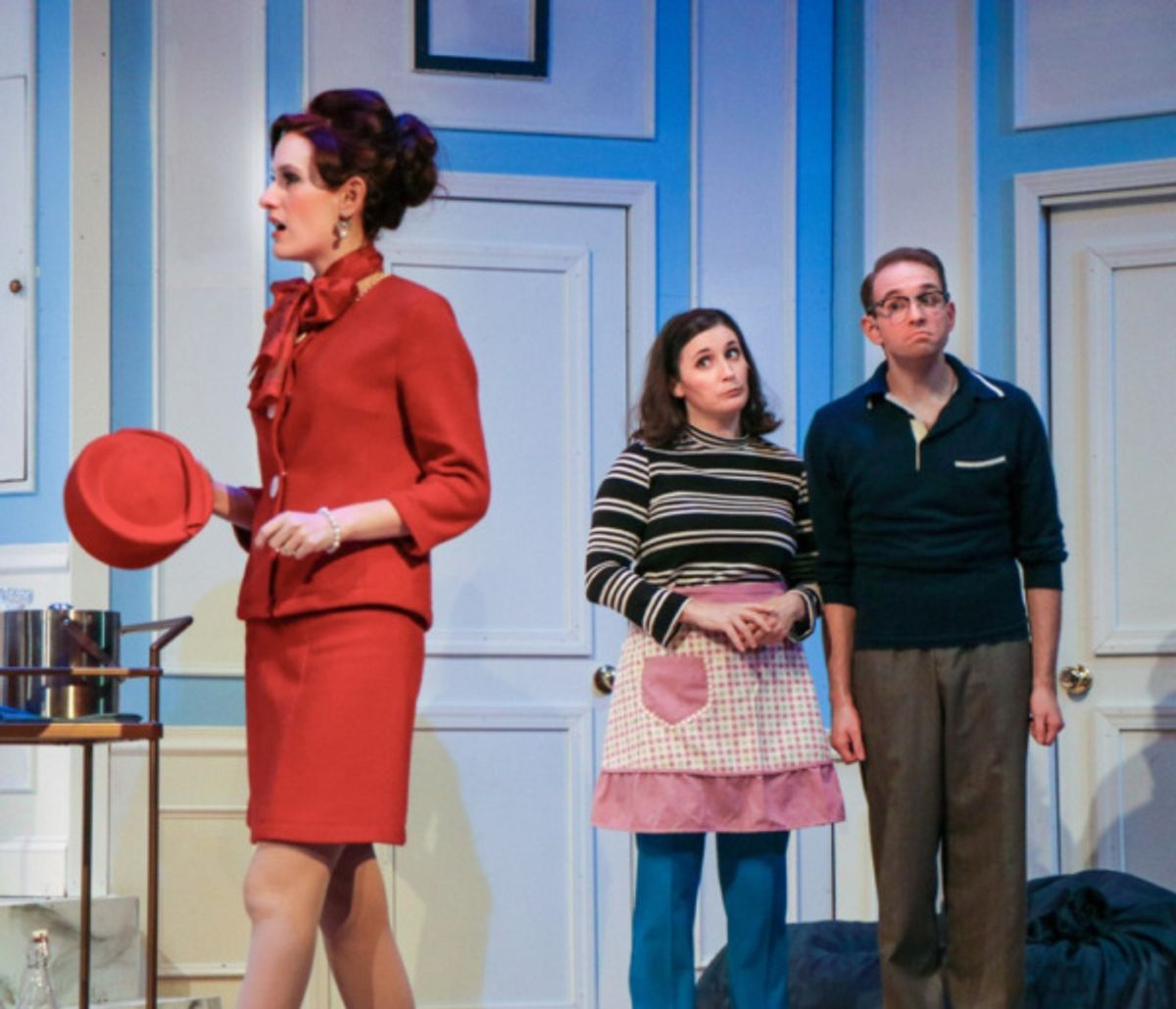 Boeing Boeing - Maeghan Looney, Lauren Goode and Matt Gall at 