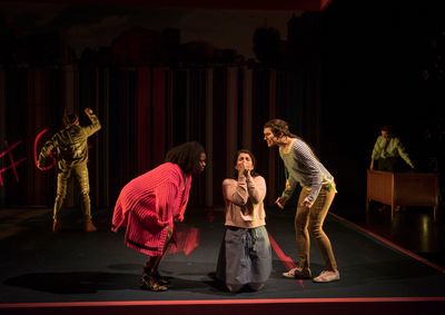 (L to R) Birgundi Baker (Tara), Phoebe GonzÃ¡les (Mercedes) and Dyllan RodriguesMil Photo