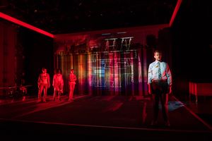 (Lro R) Nina Ganet (Andi), Birgundi Baker (Tara), Dyllan Rodrigues-Miller (Shauna) and Erik Hellman (Erik @ BroadwayWorld (Lro R) Nina Ganet (Andi), Birgundi Baker (Tara), Dyllan Rodrigues-Miller (Shauna) an Photo