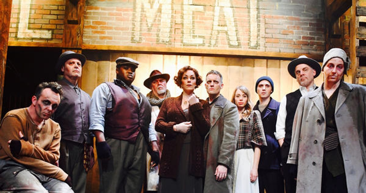 Keith Pinto* as Tobias Ragg, Ric Iverson* as Adolpho Pirelli, Branden Noel Thomas as The Beadle, Reg Huston as Jonas Fogg, Allison F. Rich* as Mrs. Lovett, Noel Anthony* as Sweeney Todd, Monique Hafen* as Johanna, Sam Faustine as Anthony Hope, Christopher at 