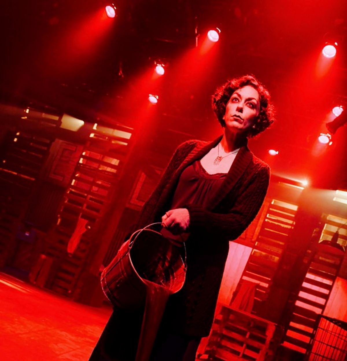 Allison F. Rich* as Mrs. Lovett at 