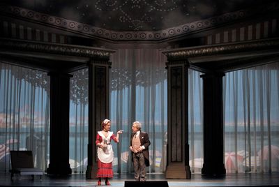 Elena Tsallagova and Alessandro Corbelli Photo