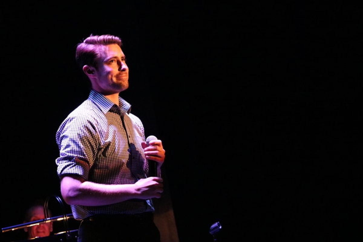 Joseph Timothy O'Connor reminds the audience just how beautiful the music from West Side Story is with his fine performance of 'Maria.' at BITTERSWEET: A VALENTINE'S HANGOVER CABARET