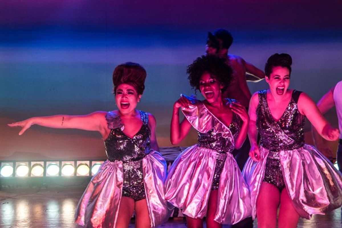 Andrea Somera, Markesha Chatfield and Katie Self at 