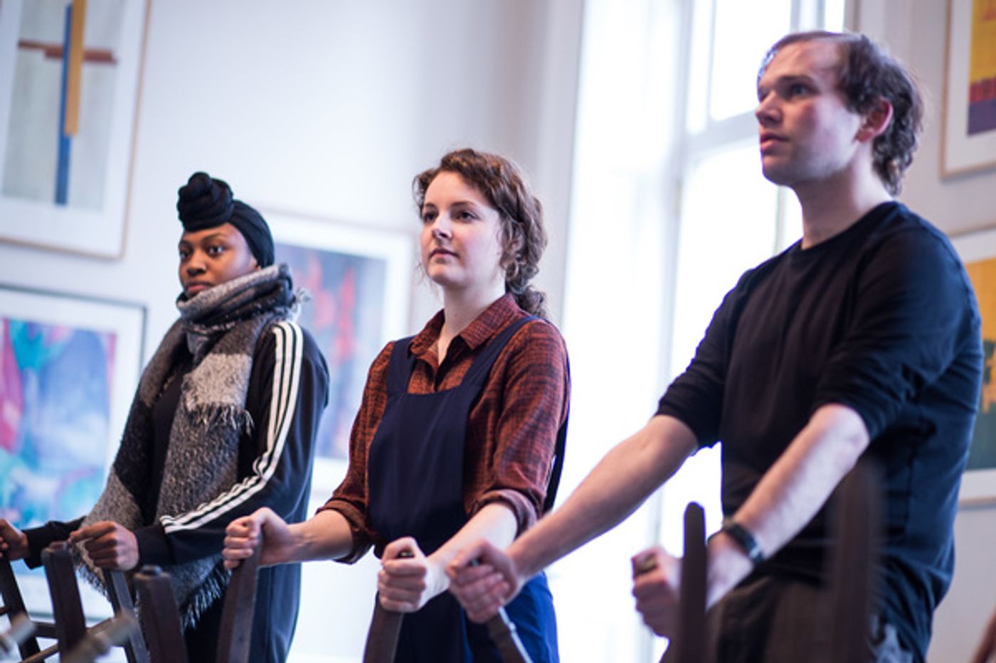 Photo Flash: Inside Rehearsal With Cressida Bonas in THE DOG BENEATH THE SKIN at Jermyn Street Theatre  Image