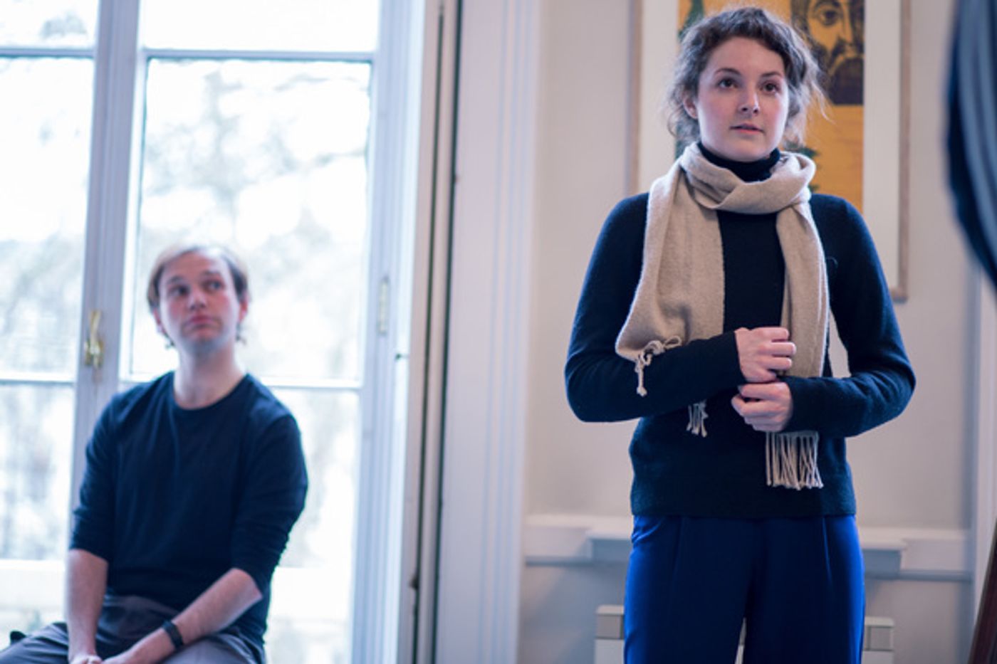 Photo Flash: Inside Rehearsal With Cressida Bonas in THE DOG BENEATH THE SKIN at Jermyn Street Theatre  Image