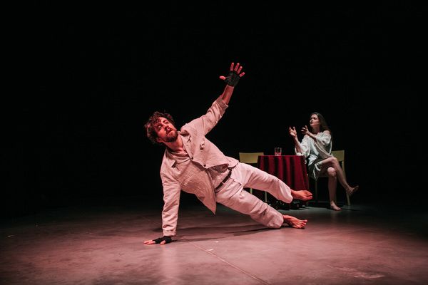 â€œThe Good Olâ€™ Daysâ€ (left to right) Nigel Brown and Dana Murphy Photo