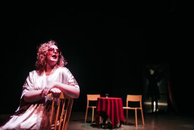 â€œMiss Steinâ€™s voiceâ€ (pictured) Katie Mazzini recalls an encounter Photo