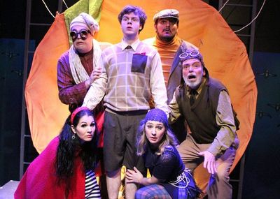 Alex Allen as Earthworm, Christopher Diem as James, Miguel Cardenas as Centipede, Rac Photo
