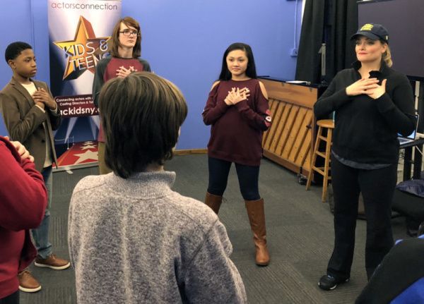 Photo Flash: SPONGEBOB's Gaelen Gilliland Gets Groovy at Actors Connection with a Special Kids & Teens Class Photo Flash: SPONGEBOB's Gaelen Gilliland Gets Groovy at Actors Connection with a Special Kids & Teens Class Image